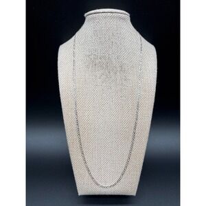 Sterling Silver Figaro Chain Necklace Men's 2.5 mm 22 Inch 925 Italy
